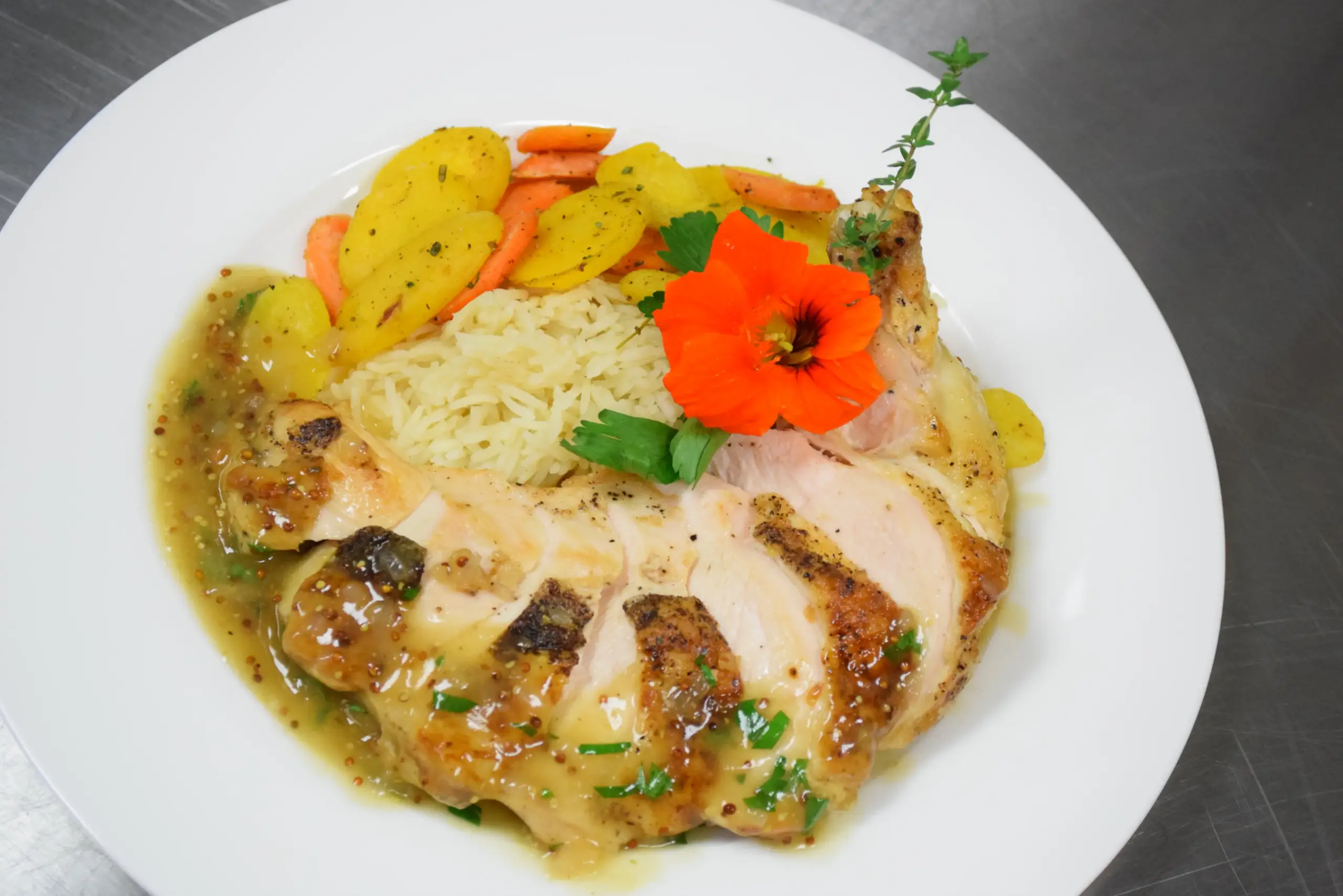 Bourbon Chicken Scaled